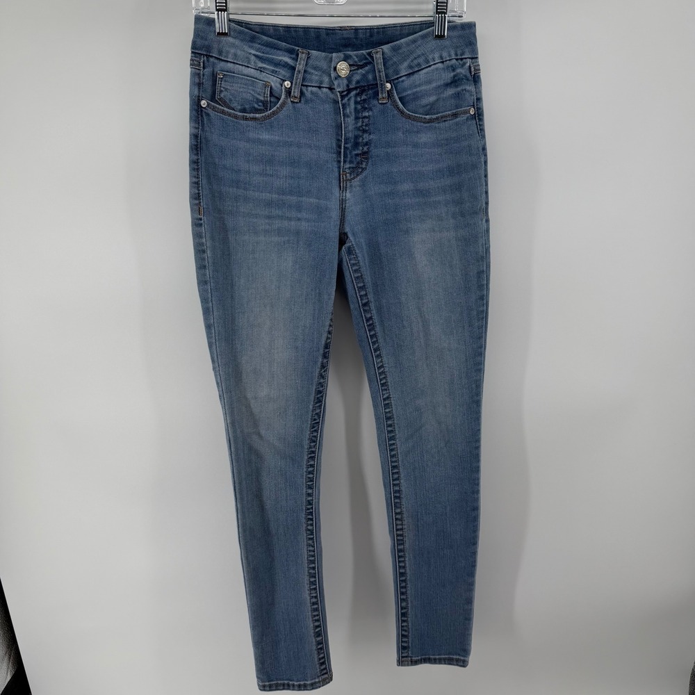 Seven7 Jeans Women's Size 4 Skinny Blue Denim Stretch Casual‎ Pants